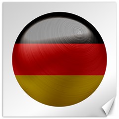 Germany Flag Europe Country Canvas 16  X 16  by Sapixe