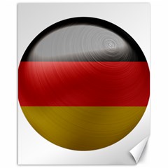 Germany Flag Europe Country Canvas 16  X 20  by Sapixe