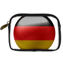 Germany Flag Europe Country Digital Camera Leather Case by Sapixe