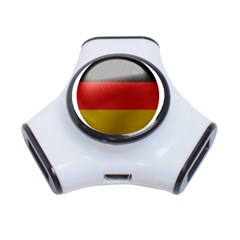 Germany Flag Europe Country 3-port Usb Hub by Sapixe