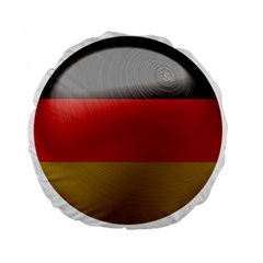 Germany Flag Europe Country Standard 15  Premium Round Cushions