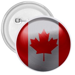 Canada Flag Country Symbol Nation 3  Buttons by Sapixe