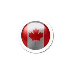 Canada Flag Country Symbol Nation Golf Ball Marker by Sapixe