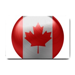 Canada Flag Country Symbol Nation Small Doormat  by Sapixe