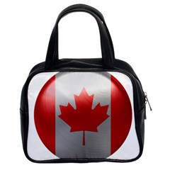 Canada Flag Country Symbol Nation Classic Handbag (two Sides) by Sapixe