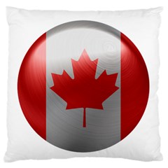 Canada Flag Country Symbol Nation Standard Flano Cushion Case (one Side) by Sapixe