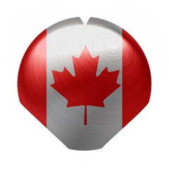 Canada Flag Country Symbol Nation Wooden Puzzle Heart