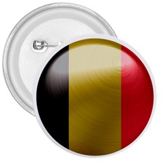 Belgium Flag Country Europe 3  Buttons by Sapixe