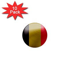 Belgium Flag Country Europe 1  Mini Buttons (10 Pack)  by Sapixe