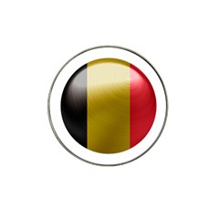 Belgium Flag Country Europe Hat Clip Ball Marker (4 Pack) by Sapixe