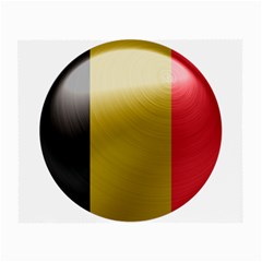 Belgium Flag Country Europe Small Glasses Cloth (2 Sides) by Sapixe