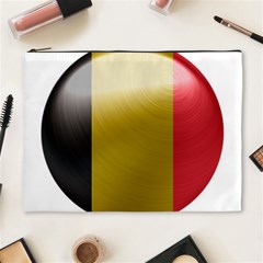 Belgium Flag Country Europe Cosmetic Bag (xl) by Sapixe