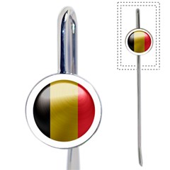 Belgium Flag Country Europe Book Mark by Sapixe