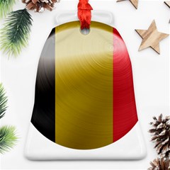 Belgium Flag Country Europe Bell Ornament (two Sides) by Sapixe