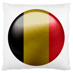 Belgium Flag Country Europe Standard Flano Cushion Case (one Side) by Sapixe