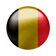 Belgium Flag Country Europe Wooden Puzzle Square