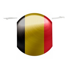 Belgium Flag Country Europe Lightweight Drawstring Pouch (l) by Sapixe