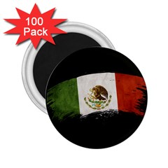 Flag Mexico Country National 2 25  Magnets (100 Pack)  by Sapixe