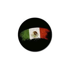 Flag Mexico Country National Golf Ball Marker by Sapixe