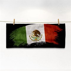 Flag Mexico Country National Hand Towel by Sapixe