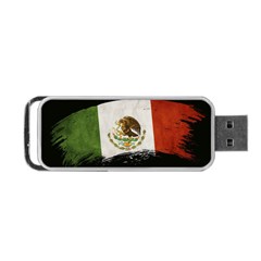 Flag Mexico Country National Portable Usb Flash (two Sides) by Sapixe