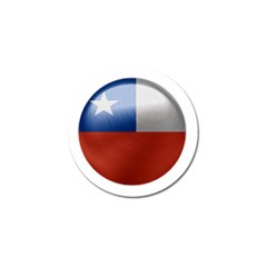 Chile Flag Country Chilean Golf Ball Marker by Sapixe