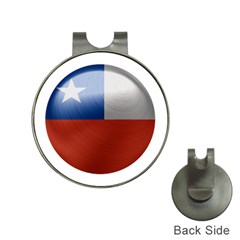 Chile Flag Country Chilean Hat Clips With Golf Markers by Sapixe