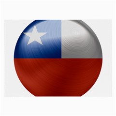 Chile Flag Country Chilean Large Glasses Cloth (2 Sides) by Sapixe