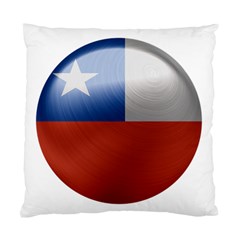 Chile Flag Country Chilean Standard Cushion Case (one Side) by Sapixe