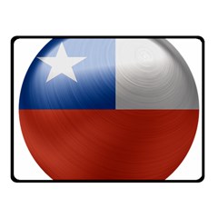 Chile Flag Country Chilean Fleece Blanket (small) by Sapixe