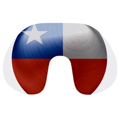 Chile Flag Country Chilean Travel Neck Pillow by Sapixe