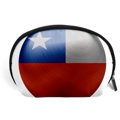 Chile Flag Country Chilean Accessory Pouch (large) by Sapixe