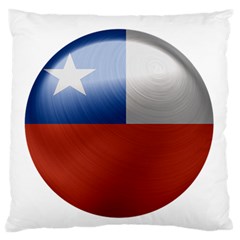 Chile Flag Country Chilean Standard Flano Cushion Case (one Side) by Sapixe