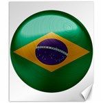 Brazil Flag Country Symbol Canvas 20  x 24  19.57 x23.15  Canvas - 1