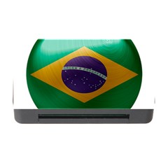 Brazil Flag Country Symbol Memory Card Reader With Cf by Sapixe