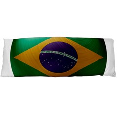 Brazil Flag Country Symbol Body Pillow Case (dakimakura) by Sapixe