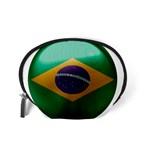 Brazil Flag Country Symbol Accessory Pouch (Small) Back