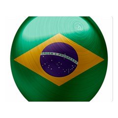 Brazil Flag Country Symbol Double Sided Flano Blanket (large)  by Sapixe