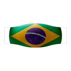 Brazil Flag Country Symbol Stretchable Headband by Sapixe