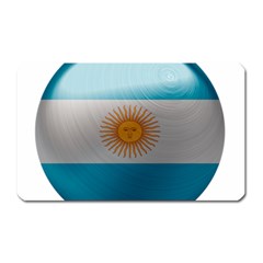 Argentina Flag Country Nation Magnet (rectangular) by Sapixe