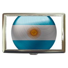 Argentina Flag Country Nation Cigarette Money Case by Sapixe