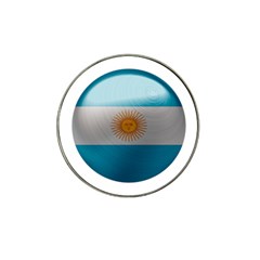 Argentina Flag Country Nation Hat Clip Ball Marker by Sapixe