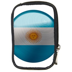 Argentina Flag Country Nation Compact Camera Leather Case by Sapixe