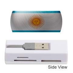 Argentina Flag Country Nation Memory Card Reader (stick) by Sapixe