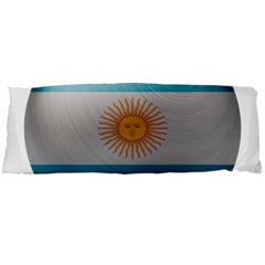 Argentina Flag Country Nation Body Pillow Case Dakimakura (two Sides) by Sapixe