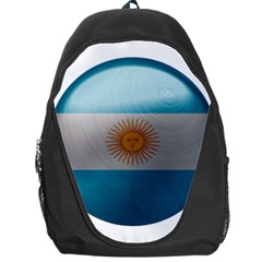 Argentina Flag Country Nation Backpack Bag by Sapixe