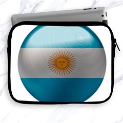 Argentina Flag Country Nation Apple Ipad 2/3/4 Zipper Cases by Sapixe