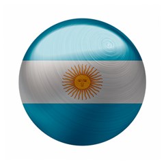 Argentina Flag Country Nation Wooden Puzzle Square by Sapixe