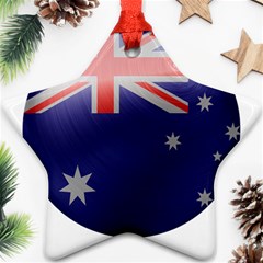 Australia Flag Country National Ornament (star) by Sapixe