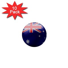 Australia Flag Country National 1  Mini Buttons (10 Pack)  by Sapixe